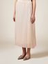Pleated lurex skirt image number 3