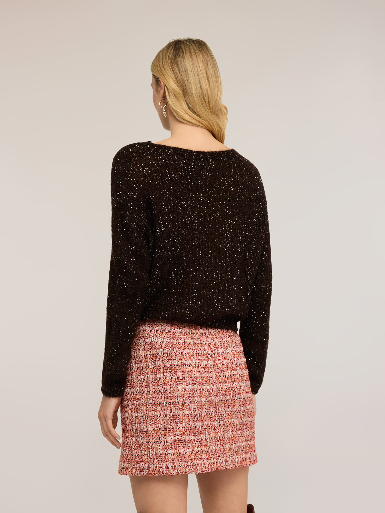 Maille courte &agrave; paillettes image number 1