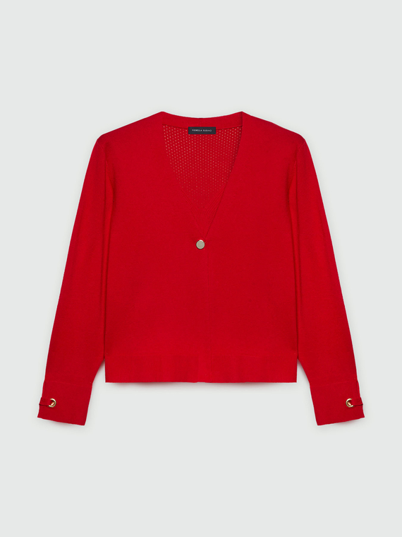 Cardigan mit Ärmeldetail