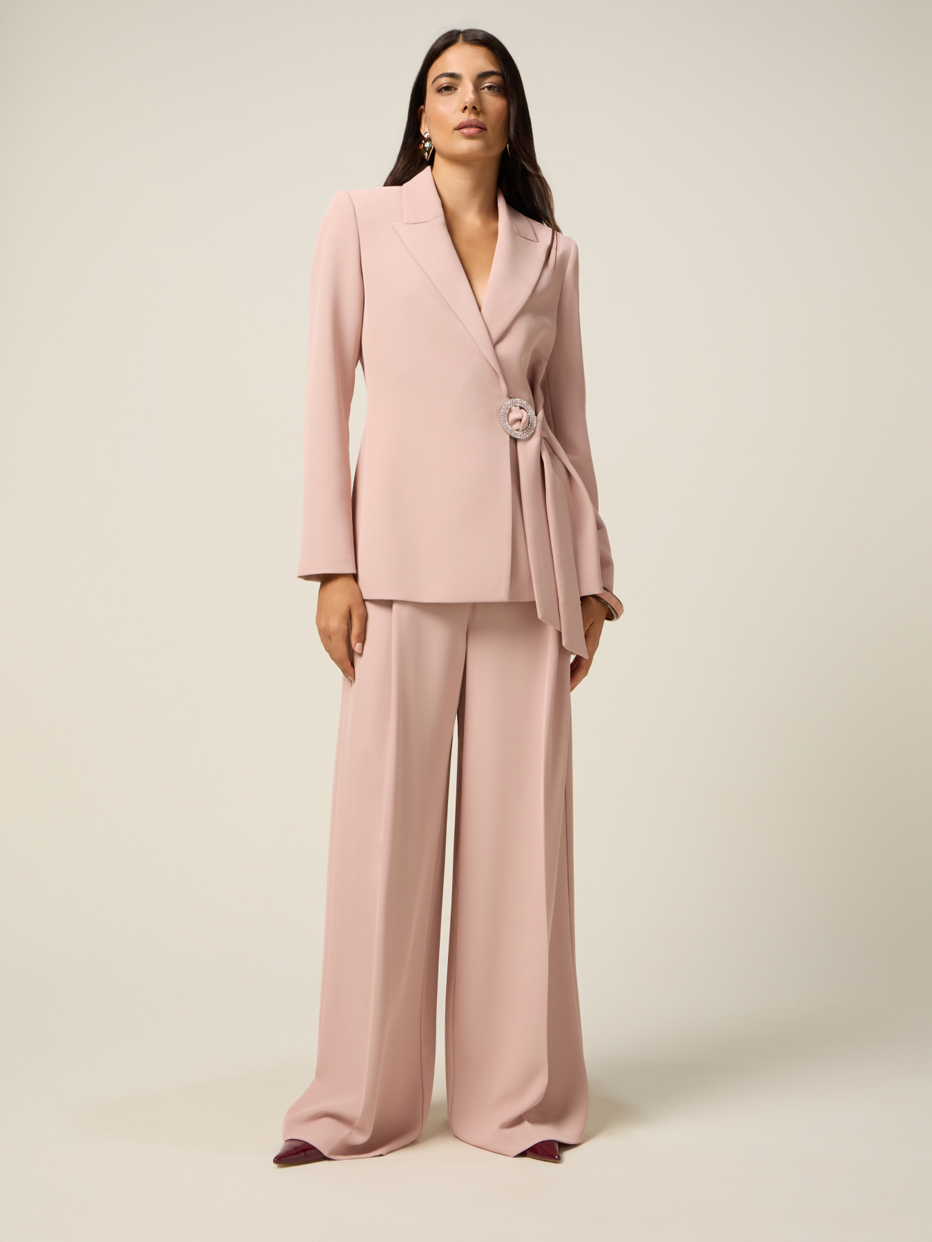 Blazer con fibbia gioiello image number 3