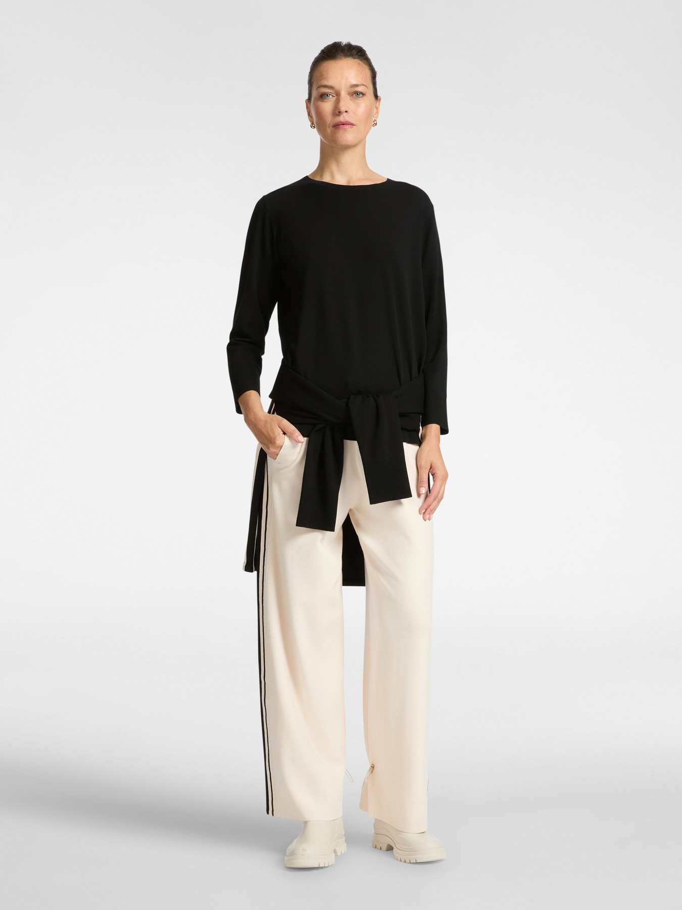 Pull sportif &agrave; col rond image number 2