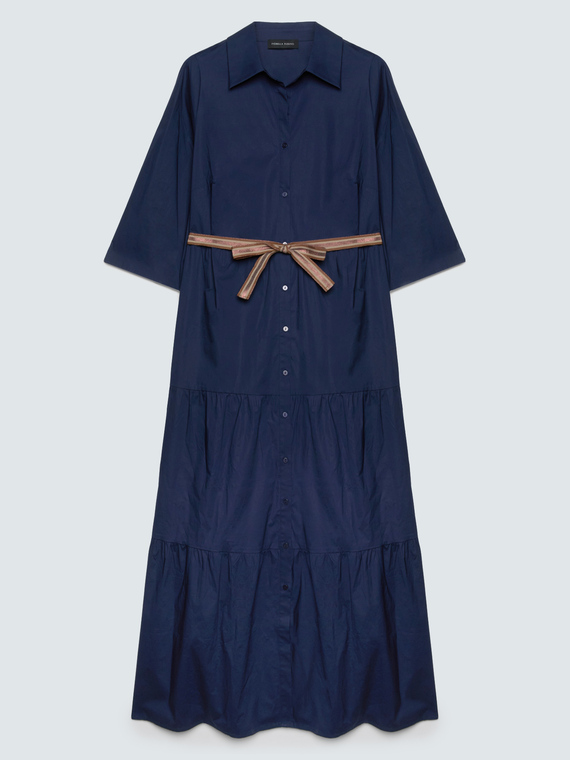 Vestido camisero Power en viscosa