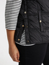 Sleeveless down jacket with Sorona® Aura padding image number 3