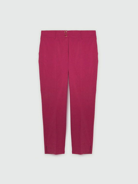 Cotton blend New York trousers