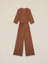 Fluid jumpsuit with V-neck image number 3