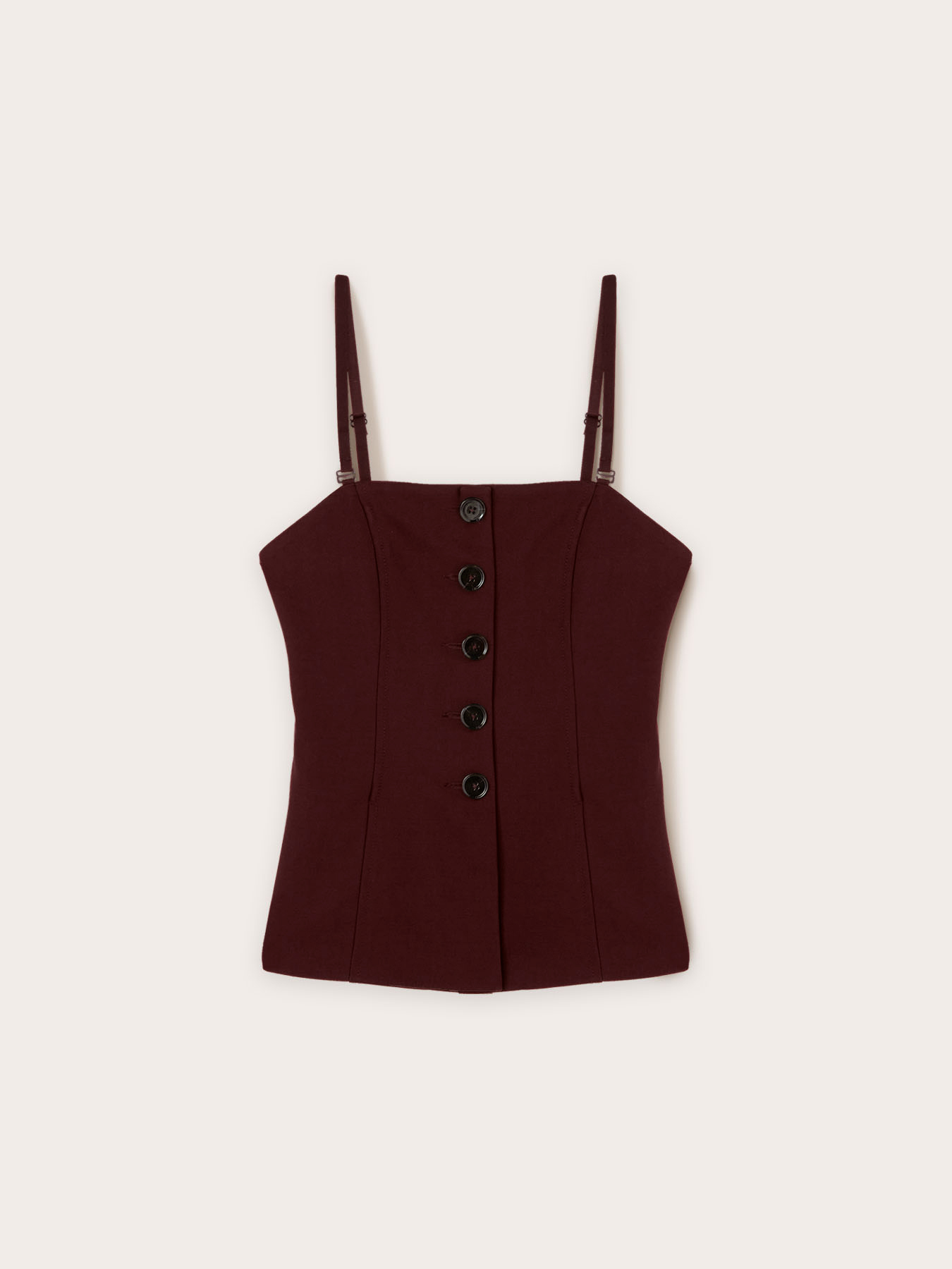 Bustier top with suspenders image number 3