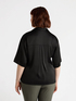 Stretch satin shirt image number 1