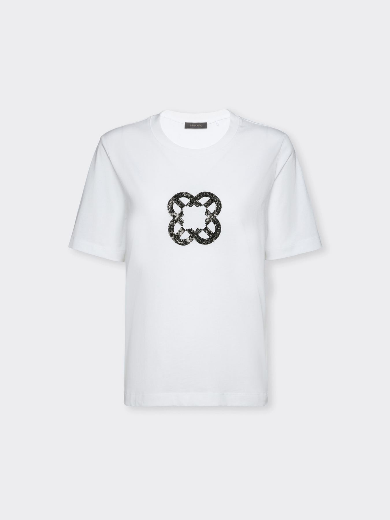 Relaxed fit T-shirt with Monogram embroidery image number 4