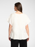 T-shirt with ruffle at the bottom image number 1