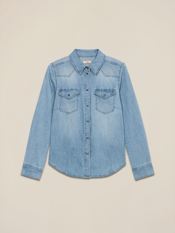 Denim shirt