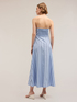 Robe midi en popeline rayée image number 1