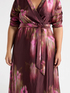 Ombré print dress image number 3