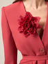Giacca strutturata con fiore decorativo image number 2