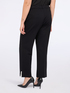 Cropped-Hose aus Punto Milano image number 1
