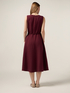 Mixed linen dress with jewel dye image number 1