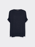 Maglia boxy in cotone e modal image number 4