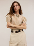 Bestickte Bluse mit Ballonärmeln image number 2