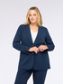 Fitted blazer in stretch fabric image number 2