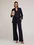 Palazzo-Hose mit Nadelstreifen-Muster image number 0