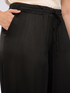 Weite Hose aus Stretch-Satin image number 3