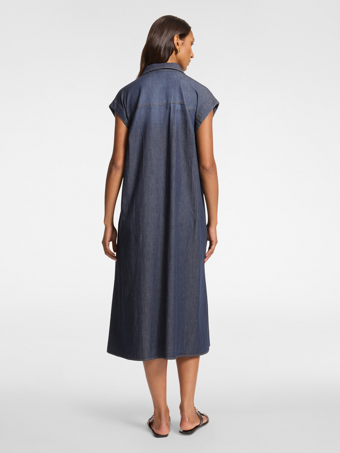 Chambray-Kleid image number 1