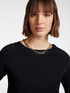 Basic sweater with boat neck image number 3