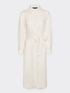 Kleid aus Leinen mit Stickerei am Abschluss image number 4