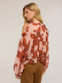 Bluse mit Blumenmuster und weiten Ärmeln image number 1