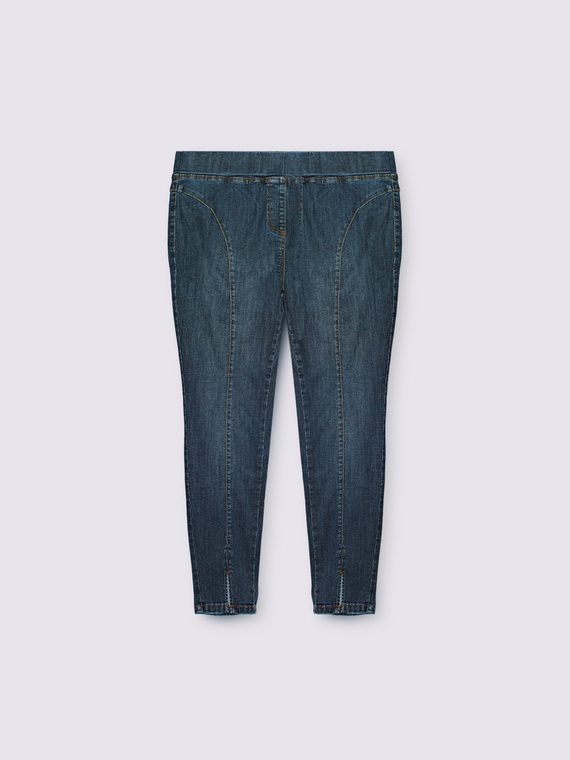 Jeggings con cintura elástica