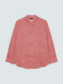 Chemise avec broderies florales ton sur ton image number 4