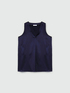 Top with front pleat image number 4