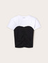 Bustier feature t-shirt image number 4