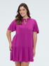 Robe Smile courte avec n&oelig;ud image number 2
