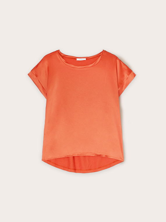 Tricou din două materiale