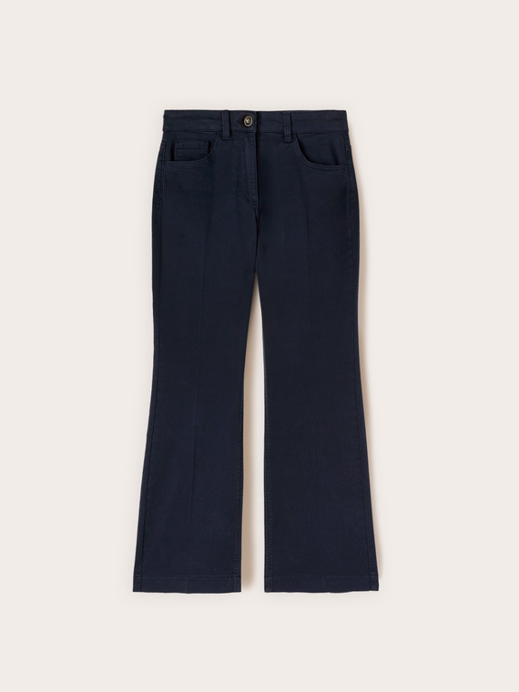 Kick flare drill pants