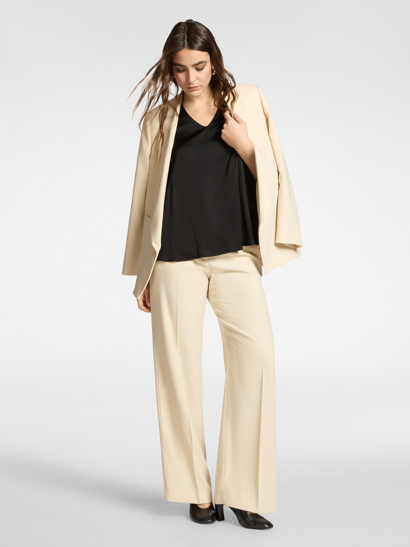 Viscose satin top image number 3