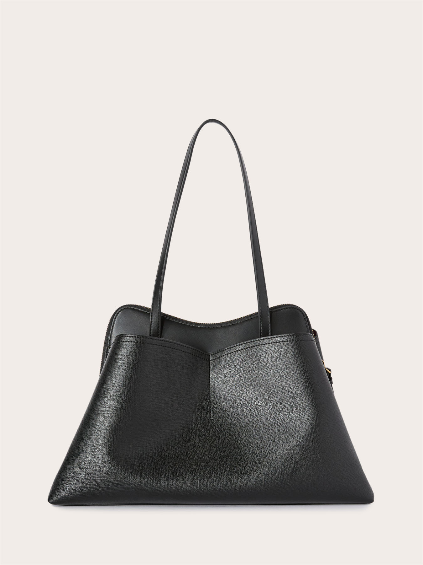 Coated fabric tote bag image number 2