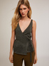 Top cache-coeur in maglia lurex image number 0