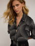Shirt with fantasy heart-patterned tie image number 2