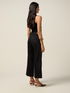 Pantalones kick flare con detalle de cadena image number 1