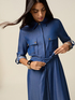 Denim-effect Tencel shirt dress image number 2