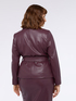 Structured blazer with belt image number 1