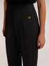 Carrot trousers with turn-ups image number 3