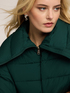 Heavy down jacket with high collar image number 3
