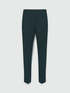 Slim-fit trousers in stretch fabric image number 4