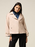 Short jacket with asymmetrical zip image number 0