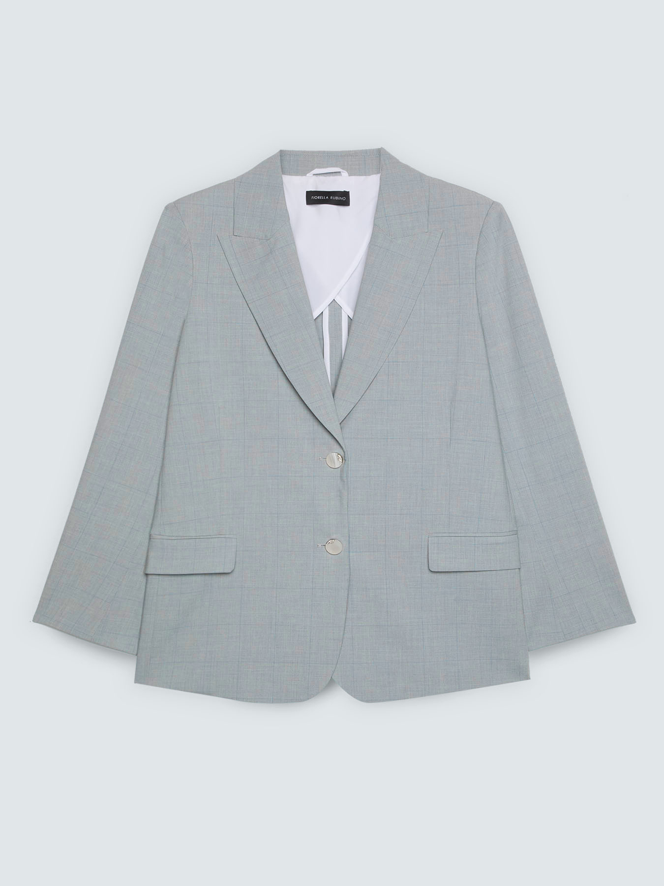 Blazer stampa check image number 4