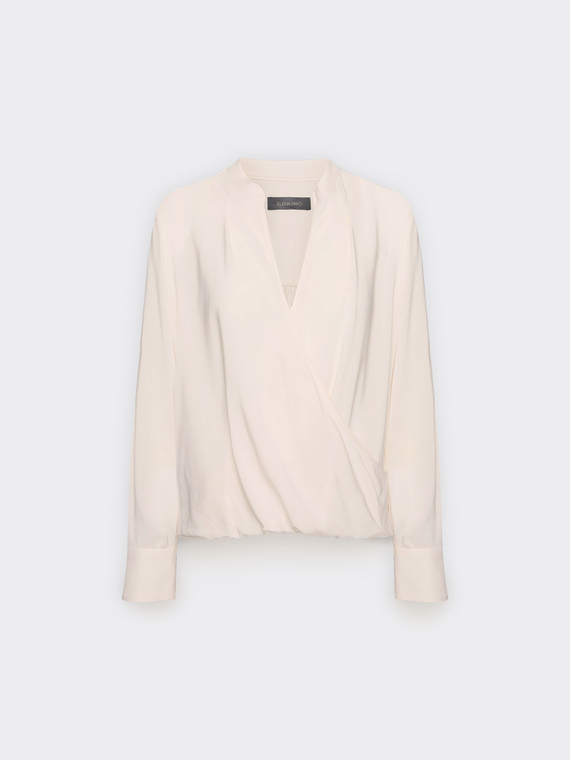 Bluse mit R&uuml;schen