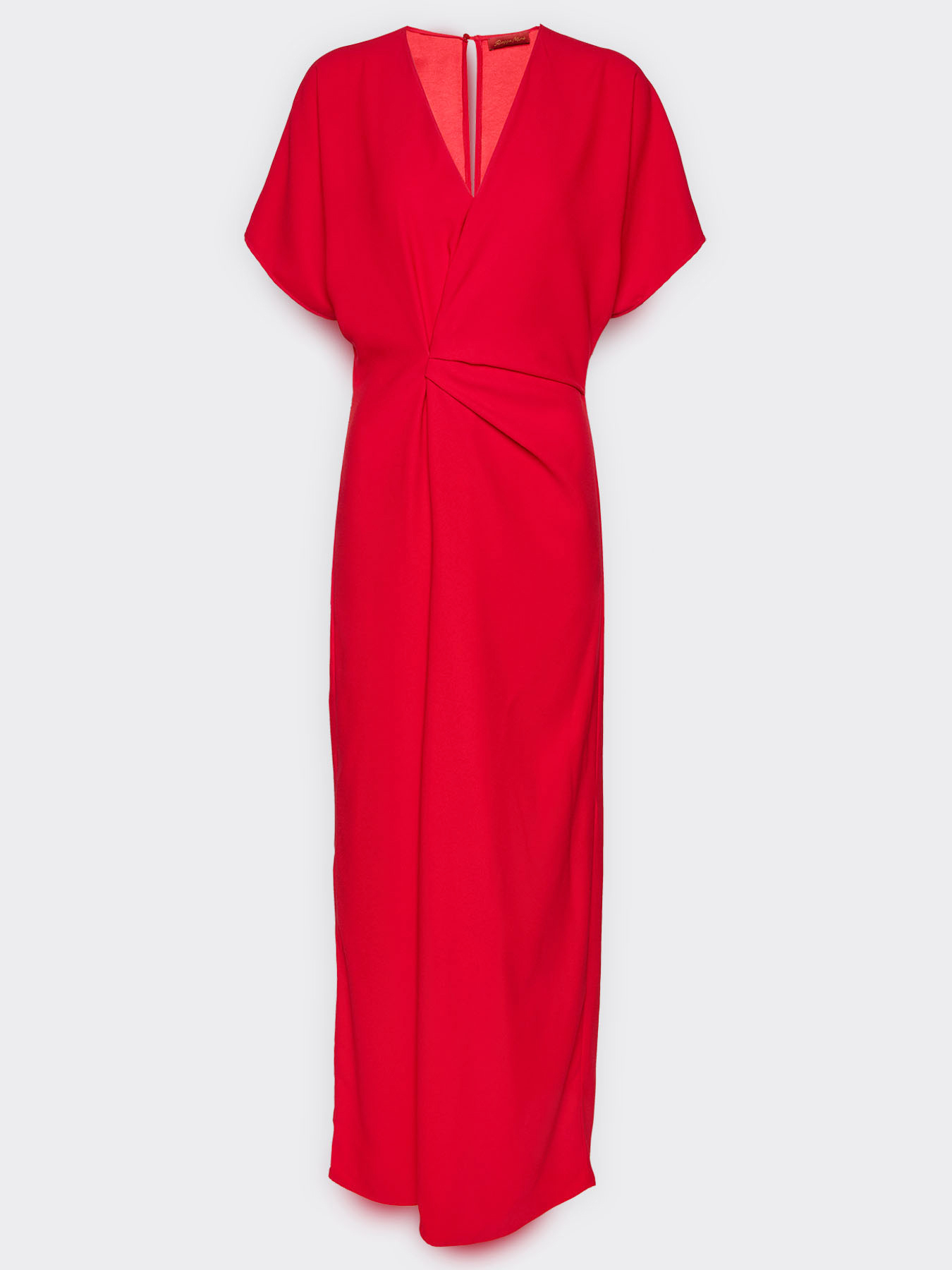 Robe longue avec n&oelig;ud central image number 4