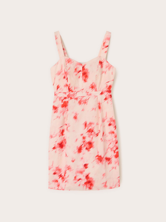 Robe bustier fantaisie chiné